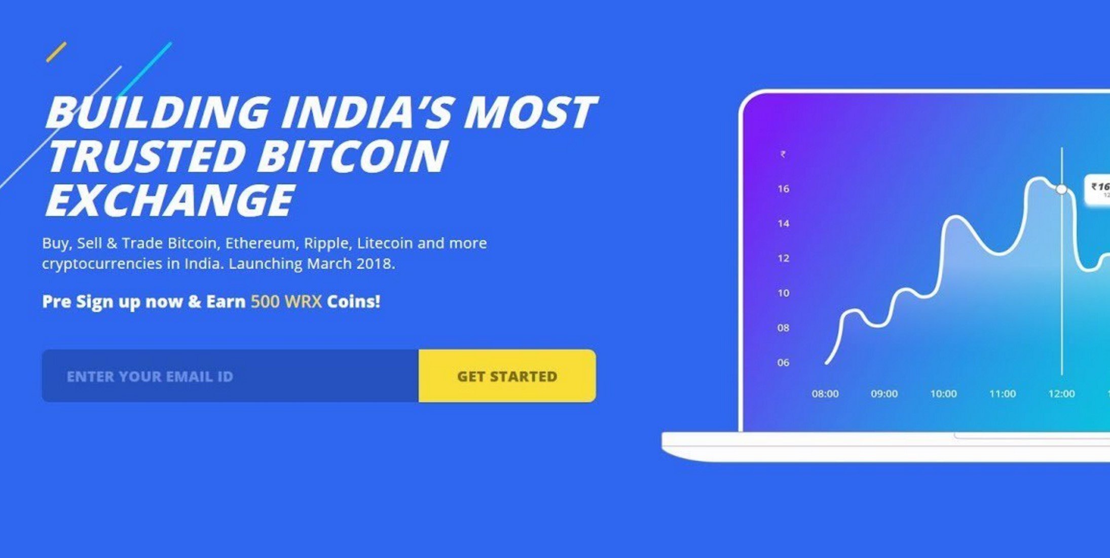 WazirX Indian Crypto Exchange - Get 100 WRX Coins for Free